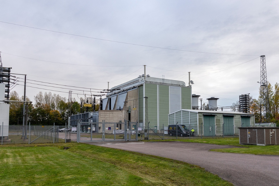 Converter Station Baltic Cable Outside Sweden.Split Block 960X640