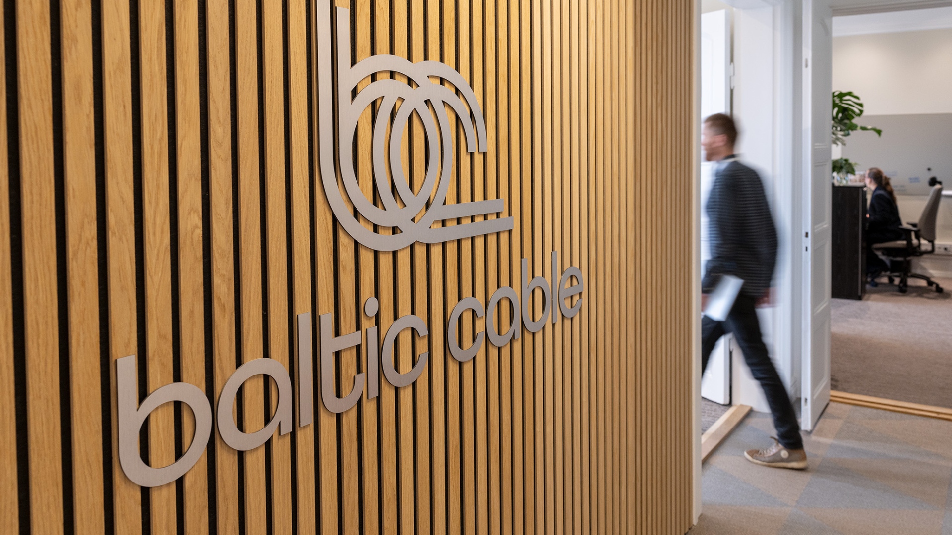 Baltic Cable Logo Corridor.Background Image 1920X1080
